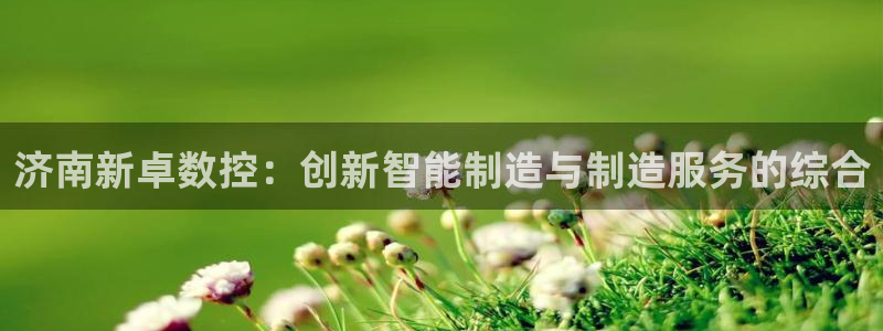 天辰娱乐元宝:济南新卓数控:创新智能制造与制造服务的综合