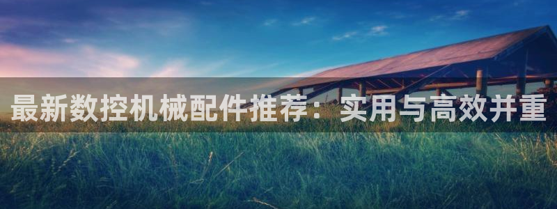 天辰 娱乐:最新数控机械配件推荐:实用与高效并重